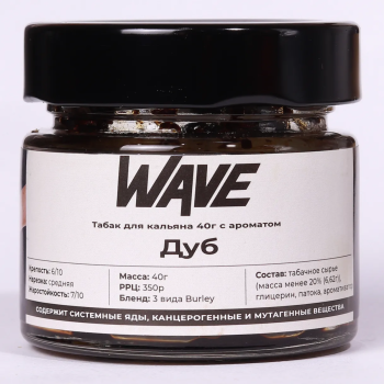 Табак Wave - Дуб 40 гр.