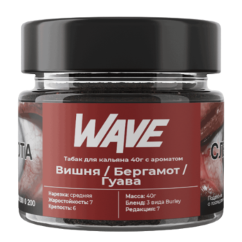Табак Wave - Вишня Бергамот Гуава 40 гр.