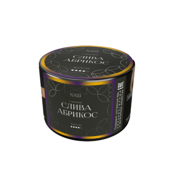 NАШ Black с ароматом Слива абрикос, 40гр.