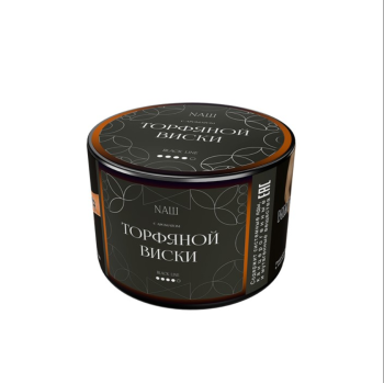 NАШ Black с ароматом Торфяной виски, 40гр.