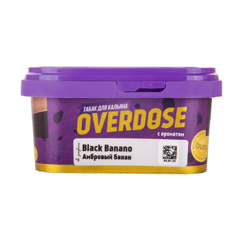 Overdose с ароматом Амбровый банан (Black Banano De Parfum), 200гр.