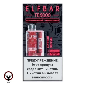 ELF BAR TE Сочный персик (5000 затяжек) 20 мг МРК