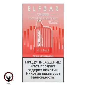 ELF BAR CR Персик клубника арбуз (5000 затяжек) 20 мг МРК