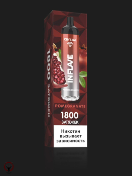 Электронный испаритель INFLAVE CRYSTAL Гранат, 2% (1800тяг)