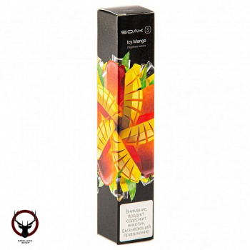 SOAK S Icy Mango 2500 затяжек МРК