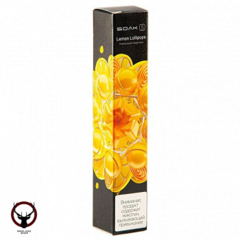 SOAK S Lemon Lollipops 2500 затяжек МРК