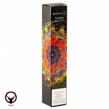 SOAK S Fruit Blast 2500 затяжек МРК
