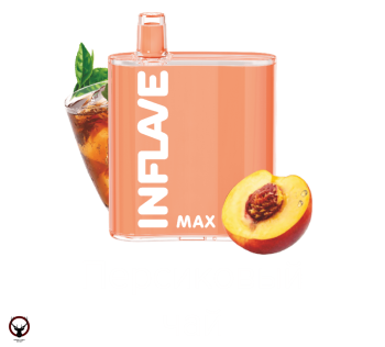 INFLAVE MAX Персиковый чай (4000 затяжек) МРК
