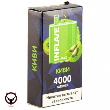 INFLAVE MAX Киви (4000 затяжек) МРК