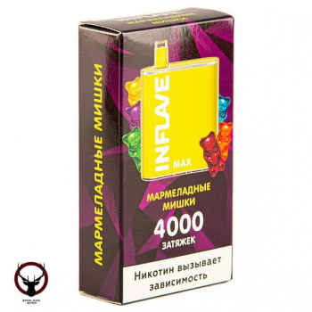 INFLAVE MAX Мармеладные мишки (4000 затяжек) МРК