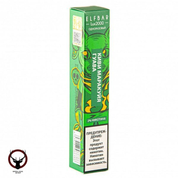 ELF BAR LUX Kiwi Passionfruit Guava (2000 затяжек) 20 мг МРК