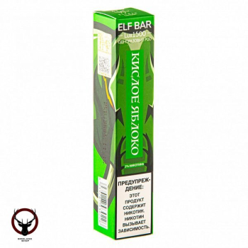 ELF BAR LUX Sour Apple (1500 затяжек) 20 мг МРК