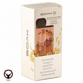 SOAK M New Zealand Kanzii Apple 4000 затяжек МРК
