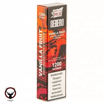 SEBERO Arctic Mix Vanilla Fruit (1200 затяжек) МРК