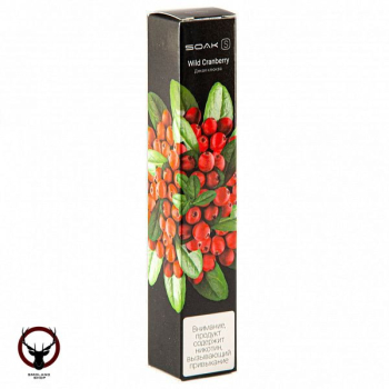 SOAK S Wild Cranberry 2500 затяжек МРК