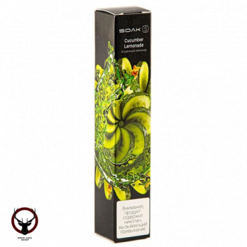 SOAK S Cucumber Lemonade 2500 затяжек МРК