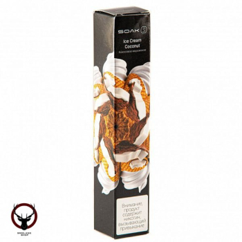 SOAK S Ice Cream Coconut 2500 затяжек МРК