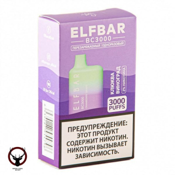 ELF BAR Cranberry Grape (3000 затяжек) 20 мг МРК