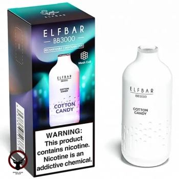 ELF BAR BB Cotton Candy (3000 затяжек) 20 мг МРК