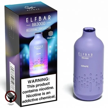 ELF BAR BB Grape (3000 затяжек) 20 мг МРК