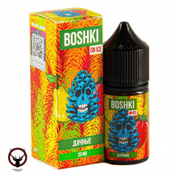 Жидкость BOSHKI ON ICE SALT Дачные 20 мг 30 мл