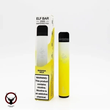 Elf Bar Banana Milk (2000 затяжек) 20мг МРК