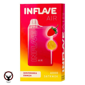 INFLAVE AIR Земляника Лимон (6000 затяжек) МРК