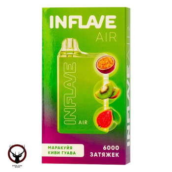 INFLAVE AIR Маракуйя Киви Гуава (6000 затяжек) МРК