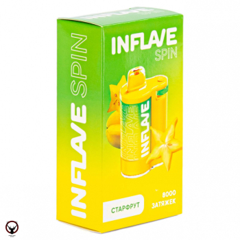 INFLAVE SPIN Старфрут (8000 затяжек) МРК