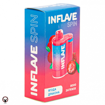 INFLAVE SPIN Ягода Дракона (8000 затяжек) МРК