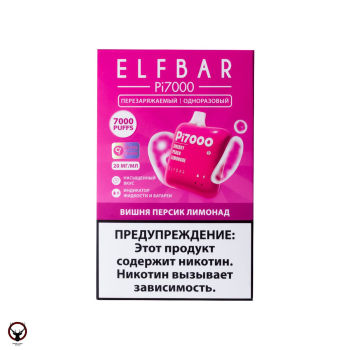 ELF BAR Вишня персик лимонад (7000 затяжек) 20 мг МРК
