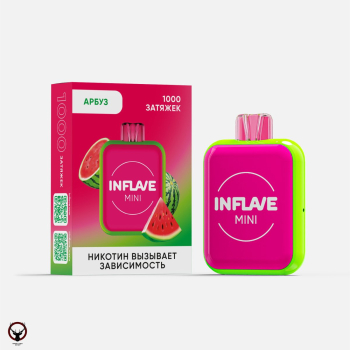 INFLAVE MINI Арбуз (1000 затяжек) МРК