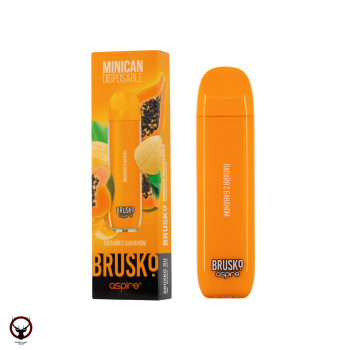 BRUSKO Minican Папайя с бананом(1500 затяжек) МРК