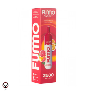 FUMMO TARGET Грейпфрут маракуйя (2500 затяжек) МРК