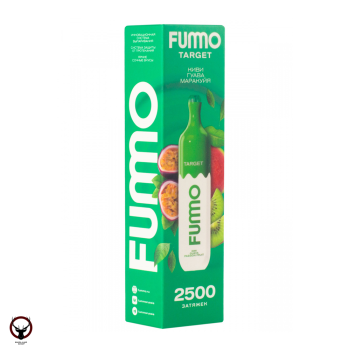 FUMMO TARGET Киви гуава маракуйя (2500 затяжек) МРК