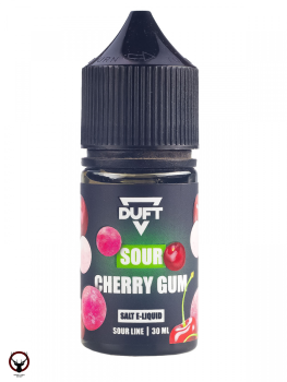 Жидкость DUFT SOUR LINE Salt 20 Cherry gum 30 мл МРК