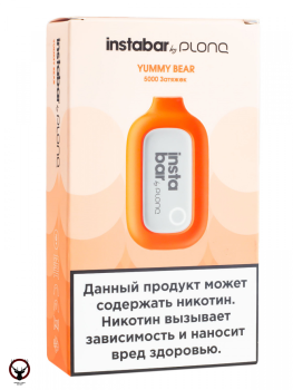PLONQ INSTABAR Yummy Bear (5000 затяжек) 20 мг МРК