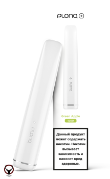PLONQ PLUS Зелёное яблоко (1500 затяжек) 20 мг