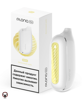 PLONQ MAX Банановый шейк (6000 затяжек) 20 мг МРК