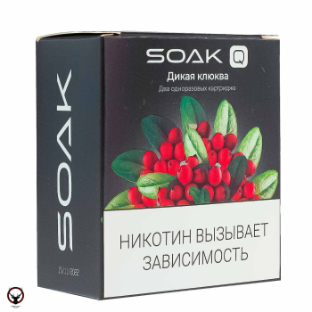 Картридж SOAK Q Дикая клюква (2шт) МРК
