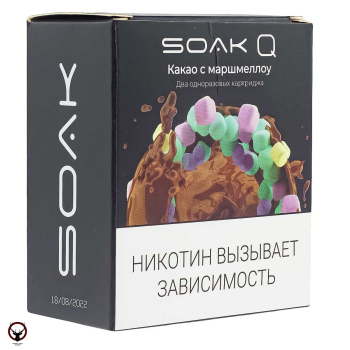 Картридж SOAK Q Какао с маршмеллоу (2шт) МРК