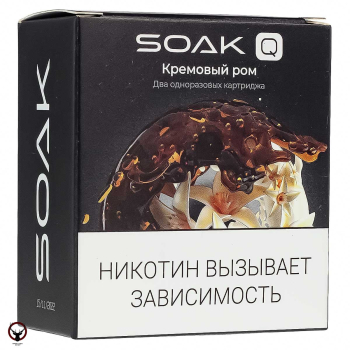 Картридж SOAK Q Кремовый ром (2шт) МРК