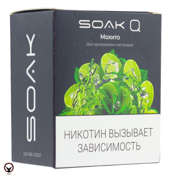 Картридж SOAK Q Мохито (2шт) МРК