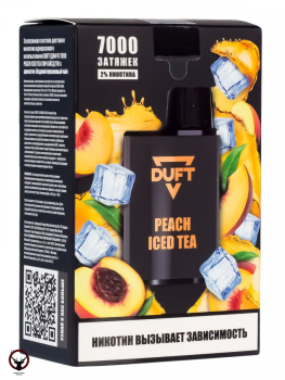 DUFT Peach Iced Tea (7000 затяжек) МРК