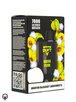 DUFT Green Plum (7000 затяжек) МРК