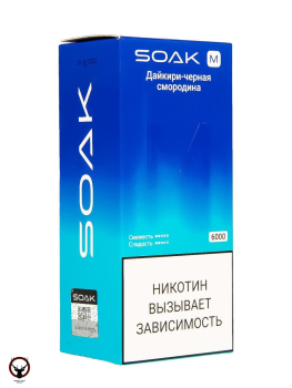 SOAK M Dr.Cherry 6000 затяжек МРК