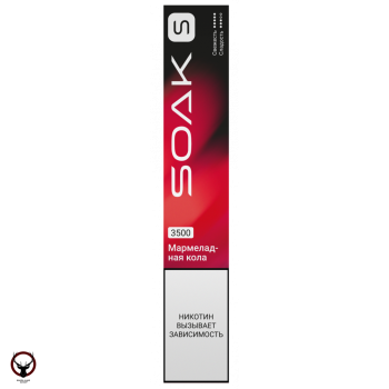 SOAK S Jello Coke 3500 затяжек МРК