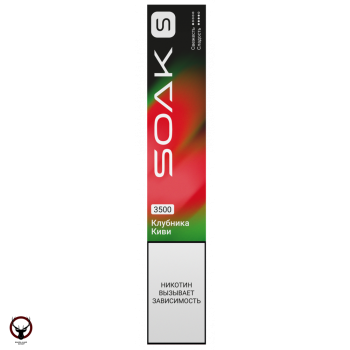 SOAK S Strawberry kiwi 3500 затяжек МРК