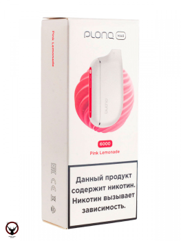 PLONQ MAX Розовый лимонад (6000 затяжек) 20 мг