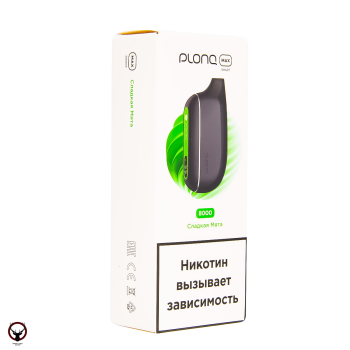 PLONQ MAX SMART Сладкая мята (8000 затяжек) 20 мг